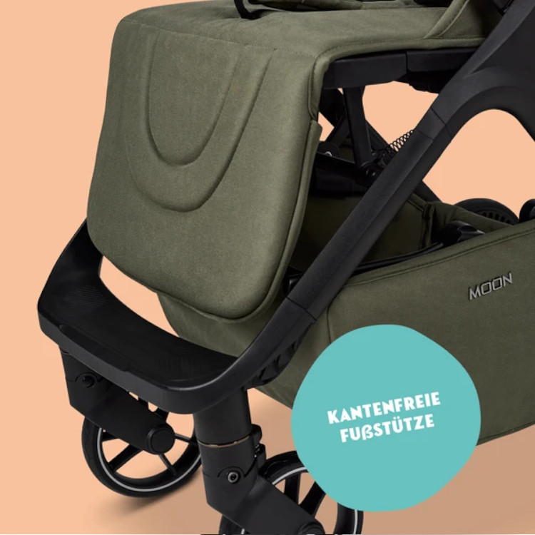 MOON ZOÉ EDITION+ – ultraleichter Premium-Buggy mit AUTOMATIC FOLD | Babyladen Erlangen